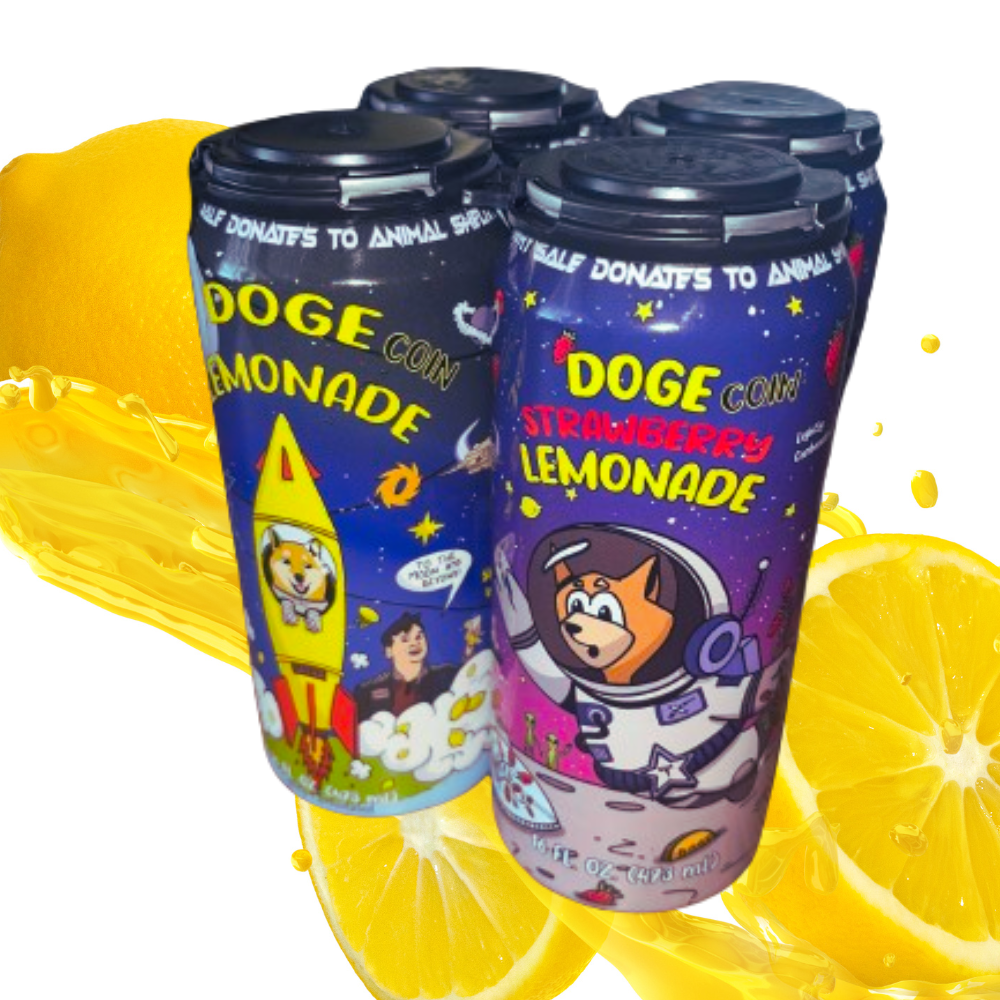 Doge Coin Lemonade Variety 4 Pack